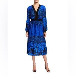 Ted Baker royal blue Maryema dress size 6 new